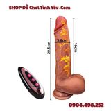  Dương Vật Giả Rung Thụt Tạo Nhiệt Điều Khiển Từ Xa Qua APP 
