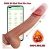 Dương Vật Giả Rung Thụt Tạo Nhiệt Có Thể Điều Khiển Qua APP