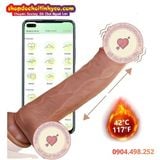  Dương Vật Giả Rung Thụt Tạo Nhiệt Điều Khiển Từ Xa Qua APP 