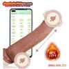Dương Vật Giả Rung Thụt Tạo Nhiệt Điều Khiển Từ Xa Qua APP