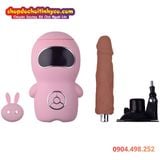  Dương Vật Giả Rung Thụt Tỏa Nhiệt Ngụy Trang Mô Hình Robot 