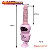  Dương Vật Giả Rung Thụt Tỏa Nhiệt Ngụy Trang Mô Hình Robot 