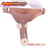  Dương Vật Giả Siêu Khủng Rỗng Ruột Liền Quần Có Xớ Thịt Nổi 