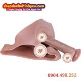  Dương Vật Giả Siêu Khủng Rỗng Ruột Liền Quần Có Xớ Thịt Nổi 