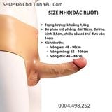  Dương Vật Giả Silicon Có Gân Nổi Liền Quần Đặc Ruột Size Nhỏ 