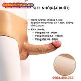  Dương Vật Giả Silicon Có Gân Nổi Liền Quần Đặc Ruột Size Nhỏ 