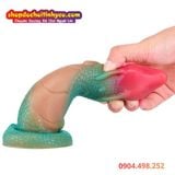  Dương Vật Giả Thiết Kế Hình Kỳ Nhông Có Vảy Nổi Ma Sát Tê Tái 