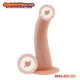  Dương Vật Giả To Cong Đế Hít Kèm Bìu Mềm THE ULTRA SOFT DUDE 
