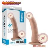  Dương Vật Giả To Cong Đế Hít Kèm Bìu Mềm THE ULTRA SOFT DUDE 