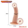 Dương Vật Giả To Cong Đế Hít Kèm Bìu Mềm THE ULTRA SOFT DUDE