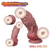  Dương Vật Giả To Khủng Đế Hít Có Gân Vảy Nổi Ma Sát Cực Sướng 