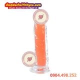  Dương vật giả trong suốt phát sáng pha lê có bìu dán tường 