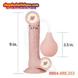  Dương vật giả xuất tinh phun nước hít tường Squirt Extreme 