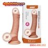  Dương vật giả YEAIN có bao quy đầu siêu mềm dẻo hít tường 