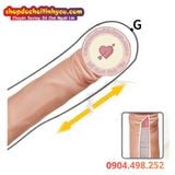  Dương vật giả YEAIN hồng 21cm silicon siêu mềm dẻo hít tường 