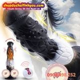  Dương Vật Ngựa Giả Vân Nổi Rung Thụt Sưởi Ấm Điều Khiển Từ Xa 