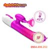 FOX máy massage âm đạo cầm tay rung thụt lưỡi liếm có nhiệt