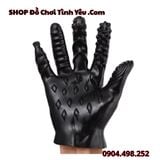  Găng Tay Silicone Móc Bướm Nhiều Gân Nổi Kích Thích Bạn Tình 