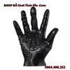 Găng Tay Silicone Móc Bướm Nhiều Gân Nổi Kích Thích Bạn Tình