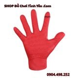  Găng Tay Silicone Móc Bướm Nhiều Gân Nổi Kích Thích Bạn Tình 