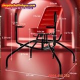 Ghế Tình Yêu SM Khóa Chân Ép Buộc Mở Rộng Khớp Háng Bạo Dâm 