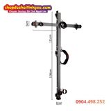  Giá Đỡ Chữ Thập Gắn Tường Trói Buộc Tay Chân Khóa Cổ Bạn Tình 