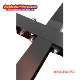  Giá Đỡ Chữ Thập Gắn Tường Trói Buộc Tay Chân Khóa Cổ Bạn Tình 