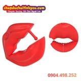  Kẹp Đầu Ti Rung Hình Môi Đỏ Chúm Chím Có Điều Khiển Từ Xa 