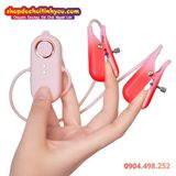 Kẹp Núm Vú Rung Đa Chế Độ Cực Mạnh Có Điều Khiển Không Dây 