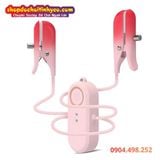  Kẹp Núm Vú Rung Đa Chế Độ Cực Mạnh Có Điều Khiển Không Dây 