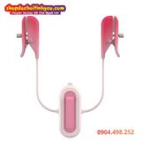  Kẹp Núm Vú Rung Đa Chế Độ Cực Mạnh Có Điều Khiển Không Dây 