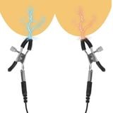  Kẹp Núm Vú SM Kích Thích Xung Điện Bùng Nổ Cảm Giác Tê Tái 