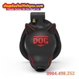  Khóa Dương Vật Thiết Kế Đầu Chó Kèm 4 Vòng Khóa Đa Kích Thước 