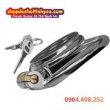  Khóa Trinh Tiết Dương Vật Kim Loại Dạng Nắp Phẳng Lỗ Trái Tim 