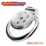  Khóa Trinh Tiết Dương Vật Kim Loại Dạng Nắp Phẳng Lỗ Trái Tim 