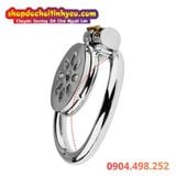  Khóa Trinh Tiết Thép Không Gỉ Nắp Phẳng Có Lỗ Thoáng Khí To 