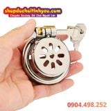  Khóa Trinh Tiết Thép Không Gỉ Nắp Phẳng Có Lỗ Thoáng Khí To 