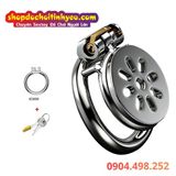  Khóa Trinh Tiết Thép Không Gỉ Nắp Phẳng Có Lỗ Thoáng Khí To 