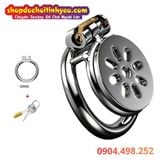  Khóa Trinh Tiết Thép Không Gỉ Nắp Phẳng Có Lỗ Thoáng Khí To 