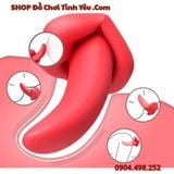  Lưỡi Rung Mềm Mại Massage Điểm G Âm Đạo Có Điều Khiển Từ Xa 
