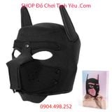  Mặt Nạ Chó Trùm Đầu Nhập Vai BDSM Trong Cuộc Yêu PUPPY HOOD 