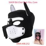 Mặt Nạ Chó Trùm Đầu Nhập Vai BDSM Trong Cuộc Yêu PUPPY HOOD 