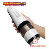  Máy âm đạo giả rung xoay thụt tự động Katerina 4 hít tường 