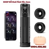  Máy Bơm Luyện Tập Tăng Kích Cỡ Dương Vật Có Điều Khiển App 