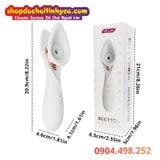  Máy Bú Hút Xoáy Tích Hợp Mặt Cọ Rung Kích Thích Lên Đỉnh 