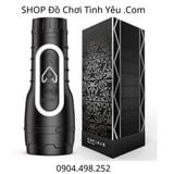  Máy Bú Mút Dương Vật Cầm Tay Có Rung Dạng Đèn Pin Tách Đôi 