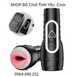  Máy Bú Mút Dương Vật Cầm Tay Có Rung Dạng Đèn Pin Tách Đôi 