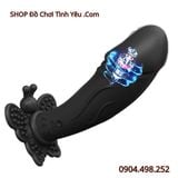  Máy Bướm Rung Dạng Dương Vật Mini Cắm Hậu Môn Có Điều Khiển 