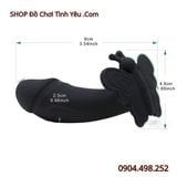  Máy Bướm Rung Dạng Dương Vật Mini Cắm Hậu Môn Có Điều Khiển 