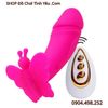 Máy Bướm Rung Dạng Dương Vật Mini Cắm Hậu Môn Có Điều Khiển